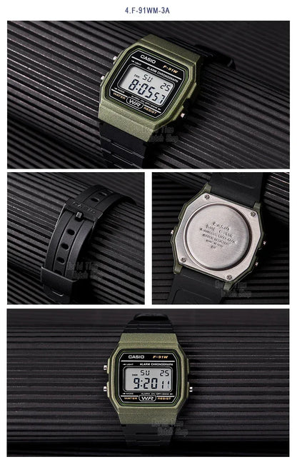 Casio watch  men top luxur set military LED relogio digital watch sport Waterproof quartz men watch Neutral watchs F91W series