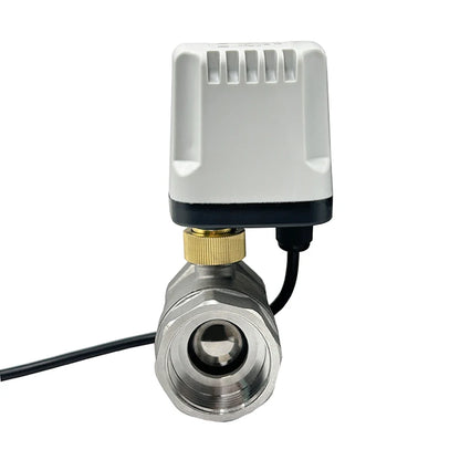 1/2" 3/4" 1" 1-1/4" Stainless Steel Electric Motorized Ball Valve 220V 12V 24V 3-Wire 2-Control for Water High Big Torque Motor
