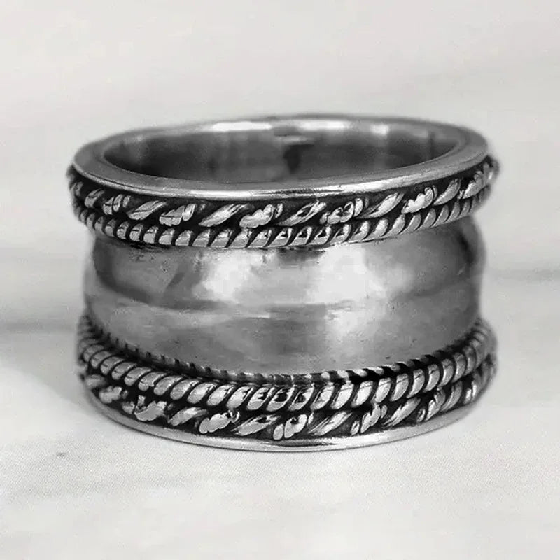 H348 Stainless Steel Wedding Band Classic Unisex Ring Plain Design For Wedding Occasion
