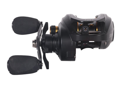 KALIOU Carbon Baitcasting Spinning Fishing Reel 8kg Max Drag Line Twist Prevention for Deepsea Saltwater Use Left Hand