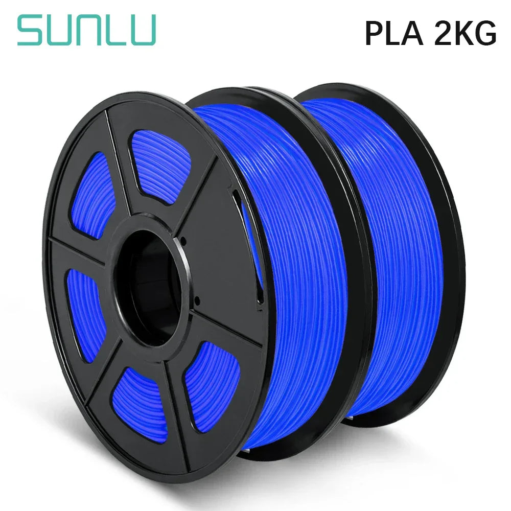 SUNLU PLA Filament 2KG 1KG/ Roll 3D Printer Filament PLA 1.75mm 3d Filament PLA Printing Materials for 3D Printer to 3D Printing