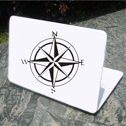 Compass Car Compass Stickers Laptop Vinyl Decal Notebook Car Truck Decor Vinyl Sticker Gift Die Cut Decals Latop Window Glass