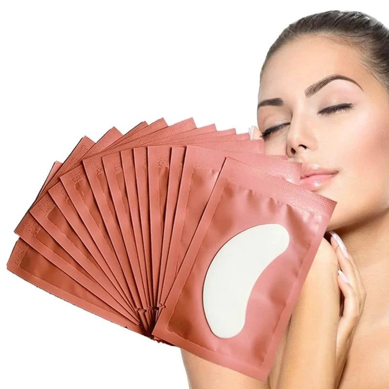 VEYES Cotton Herbal Under Eye Mask Gel Patches for Eyelash Extensions