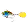 Vib Fishing Lures Hard Mental Lure with Fishing Hook Fishing VIB Lure 2.5CM-9G-10#