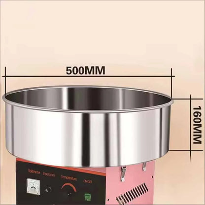 XEOLEO Commercial Electric Cotton Candy Making Machine Tabletop Cotton Candy Machine Automatic Candy Cotton Maker Portable