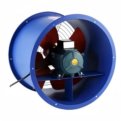 SF Series Automation Metal Axial Duct Fan Wall Mount Pipe Kitchen Exhaust Fan