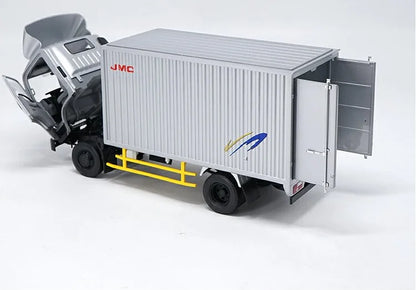 1:18 Diecast Model Original JMC N800 Van Light Truck Car Model Truck Model