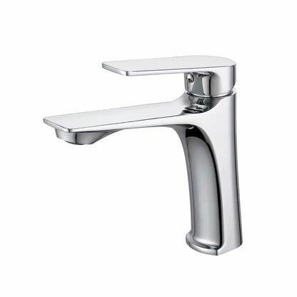 Deao Brushed Gold Black Single Handle Bathroom Faucet Sink Tap Bathroom Single Hole Basin Tap With Deck Mouted