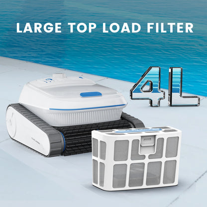AIRROBO PC200 Cordless Swimming Pool Robot Automatic Climbing Wall  Water Surface Smart Underwater Pool Robot Cleaner