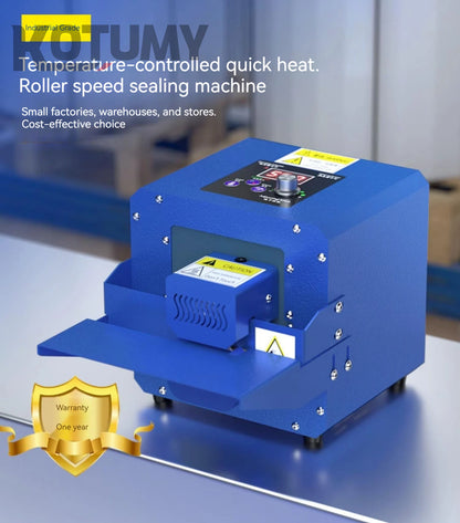 Plastic Bag Sealing Machine Automatic Edge Packaging Machine Handy Portable Bag Sealer Aluminum Foil Bag