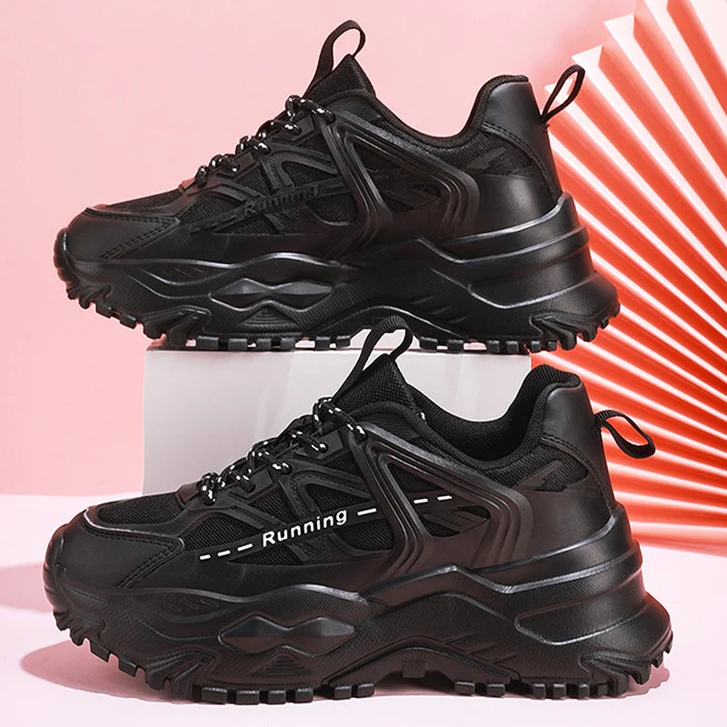 Sneaker Custom Logo Chunky Shoes Zapatos Deportivos Para Hombres Customizable Women Sneakers Breathable Sporty Couple Shoes