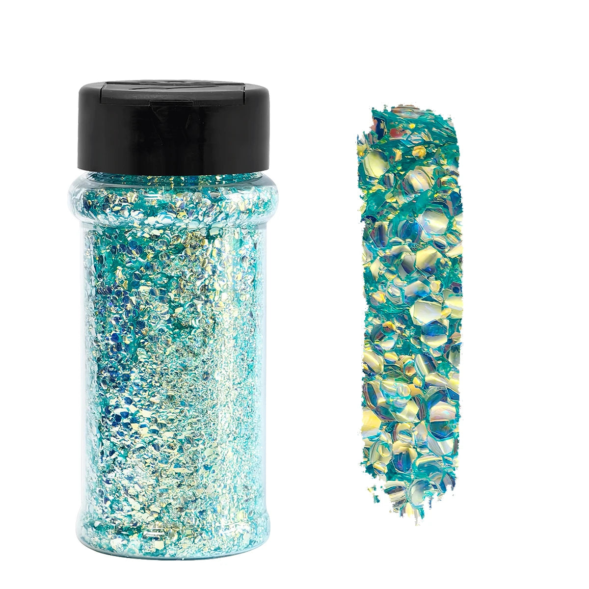 US Warehouse Eco-Friendly High Sparkly Spring Mix Glitter Set 12 Colors 2oz  Free Shipping for DIY Resin Crafts