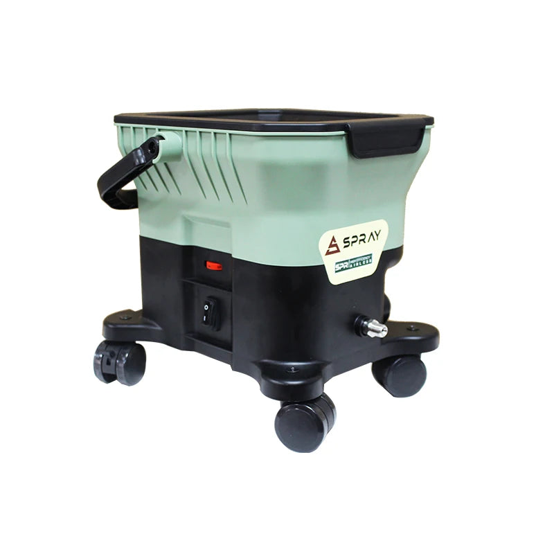 Professional Industrial LVLP Airless Spray Machine Dual 21V Batteries Long-Lasting Brushless Motor 4000PSI Pressure 7L Cup