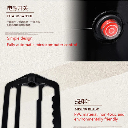 Multifunctional Hot Chocolate Milk Drinks Dispenser Small Home Electronic Hot Chocolate Maker Machine