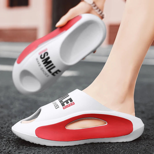 Unisex Eva Injection Sandals Flat Slip-On Slippers for Beach Bath and Indoor Use Dropshipping Recommended for Men and Women
