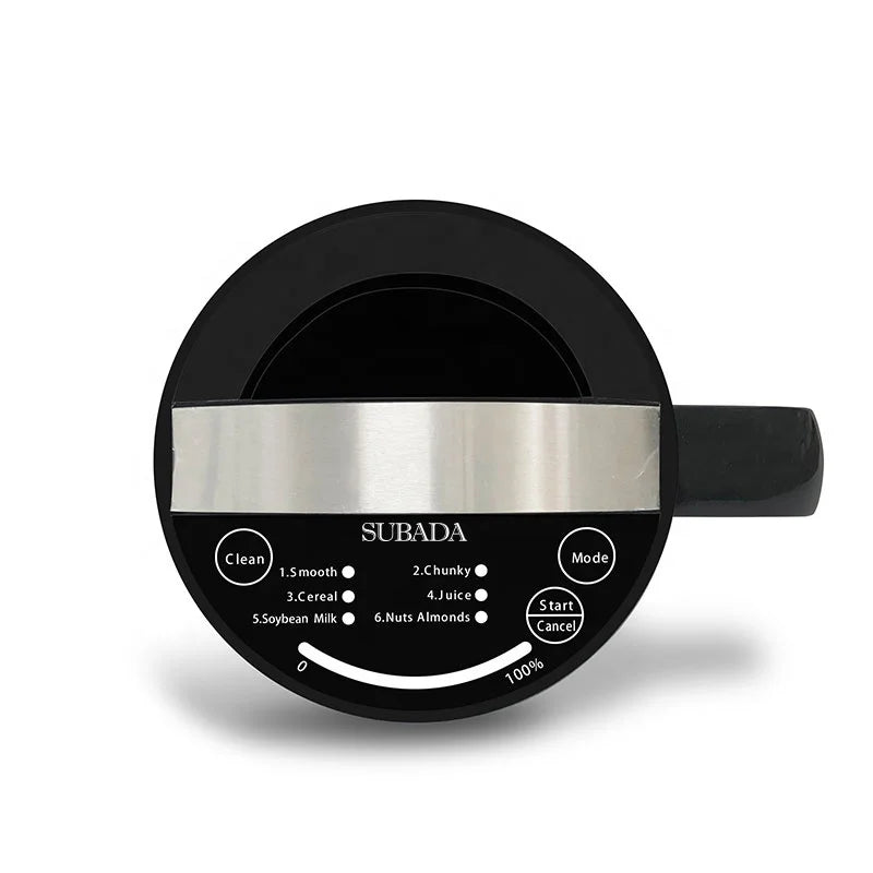 1.2L Stainless Steel Automatic Soup Maker & Soybean Milk Machines Multiple Plant Based Milk Maker Almond Milk Maker with Filter