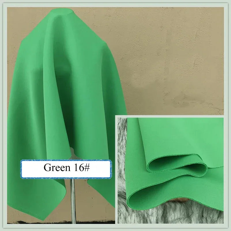 Stretch Spandex Knit Space Cotton Fabric Air Layer for Baseball Jacket Skirt Sewing DIY Face Mask Per Half Meter