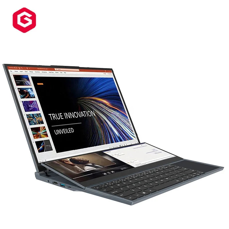 Most Popular Laptops 2025 16inch Factory Ordinateur Portable Core I7 Laptop Dual Screen Business Notebook