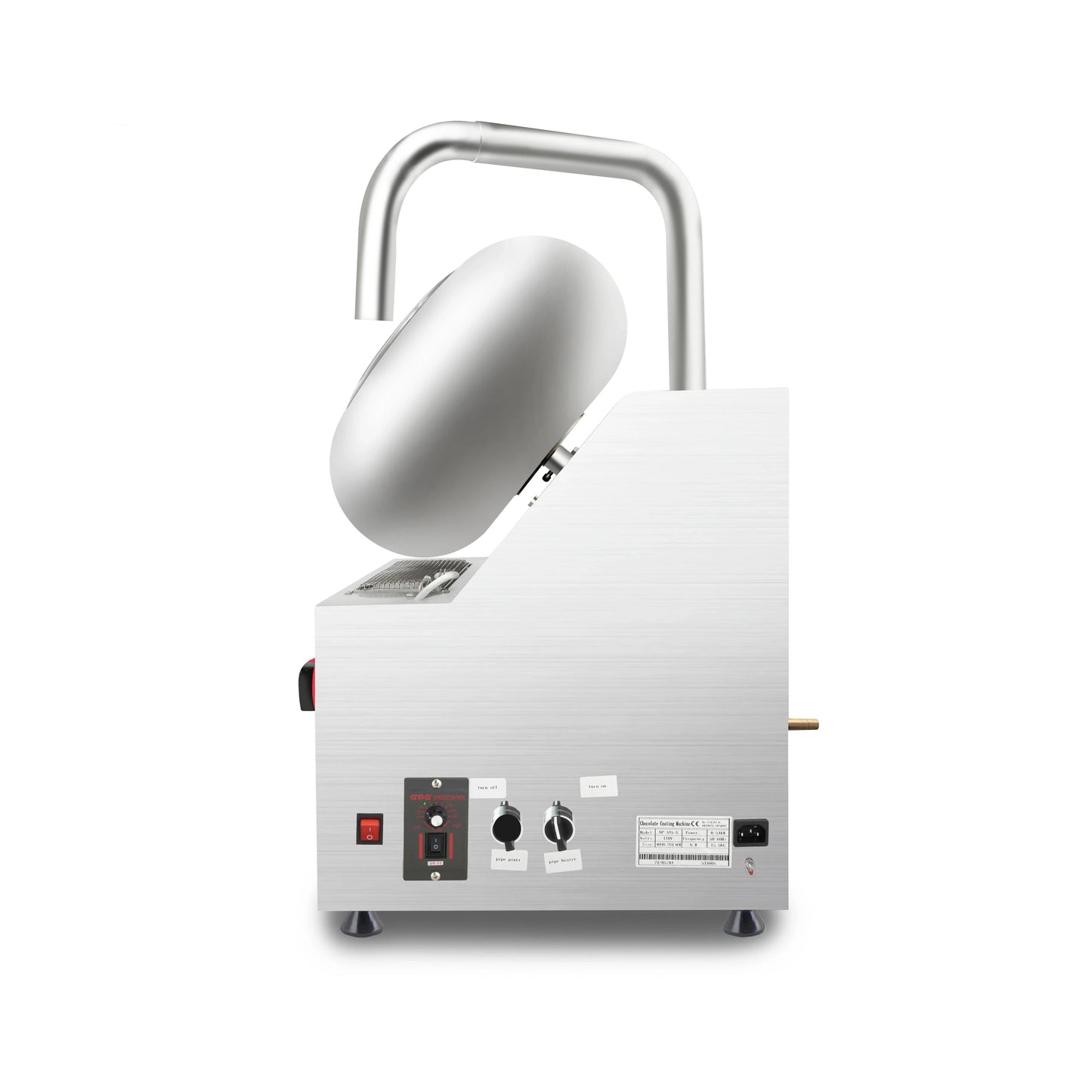 Automatic Small Chocolate Enrobing Machine Chocolate Bathing Machine Chocolate Enrober