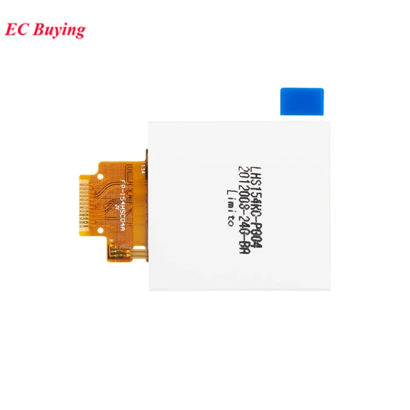 1.54 Inch 1.54" Full Color TFT Display Module HD IPS LCD LED Screen 240x240 SPI Interface ST7789 With/Without Font Library