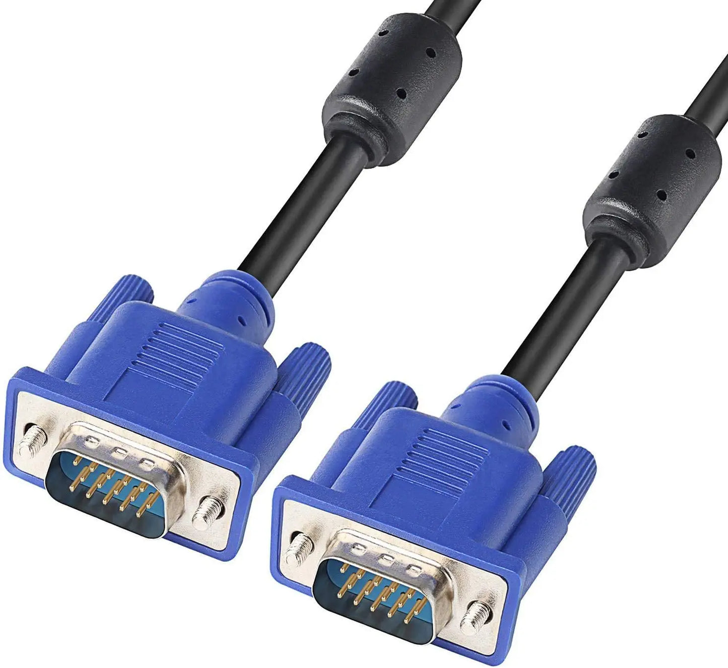 HD15 Male Male VGA Monitor Cable TV Computer Projector PVC Jacket Braid 5mm Stock Availability Home Theater DVD Player Audio