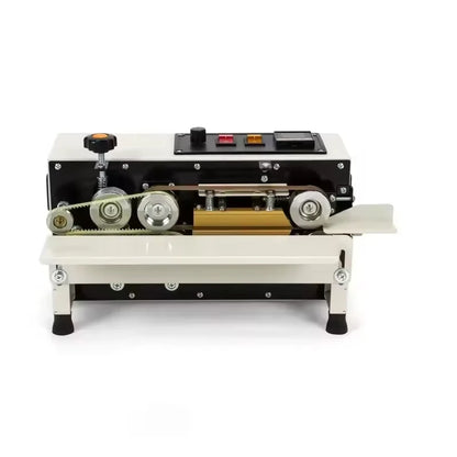 FR-400 Horizontal Plastic Bag Sealing Machine Sealing Machine Continuous Band Sealer With Printing