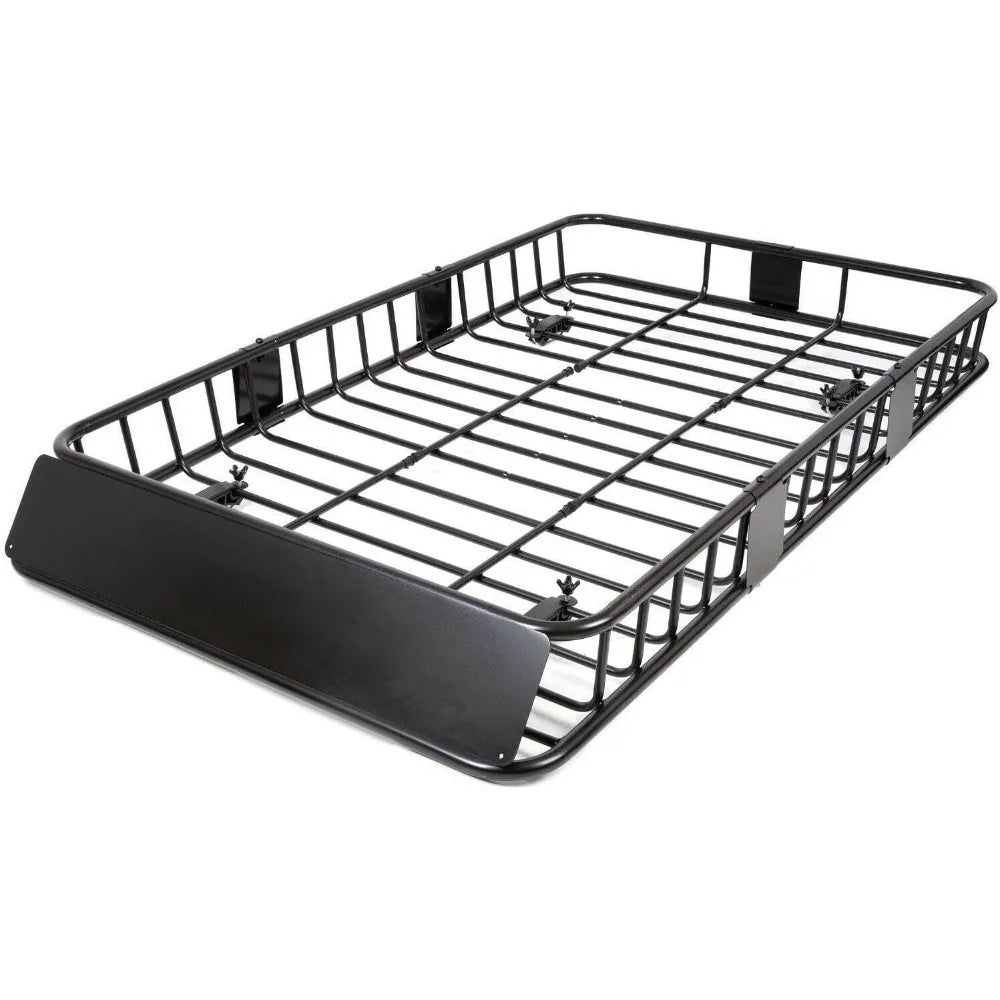 64'' Universal Roof Rack w/Extension Cargo SUV Top Luggage Carrier Basket Holder