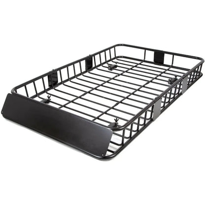 64'' Universal Roof Rack w/Extension Cargo SUV Top Luggage Carrier Basket Holder