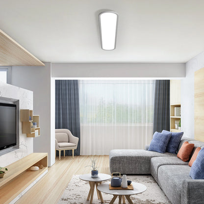 51W LED Flush Mount Ceiling Light, Dimmable Modern Linear Lamp, Low Profile High Brightness Fixture for Kitchen, Shop