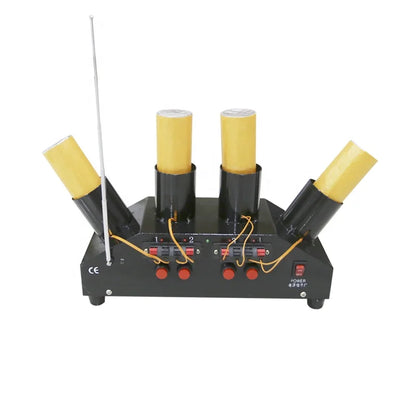 Pyro Receiver Cold Firework Firing System Stage Indoor Wedding Fountain Spark 4 Channel Cue Wireless Machine Remote Control