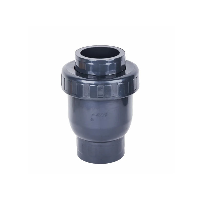 High Quality 1/2inch to 2inch Pph Ball Check Valve Industrial Grade DN15 to DN50 double union socket Pph Check Valves