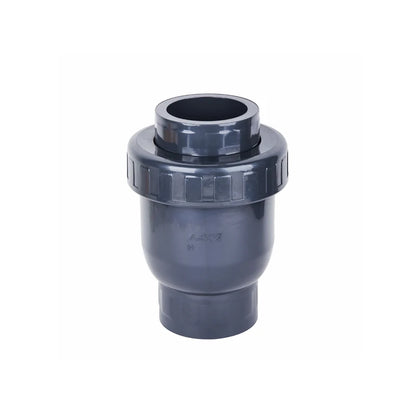 High Quality 1/2inch to 2inch Pph Ball Check Valve Industrial Grade DN15 to DN50 double union socket Pph Check Valves
