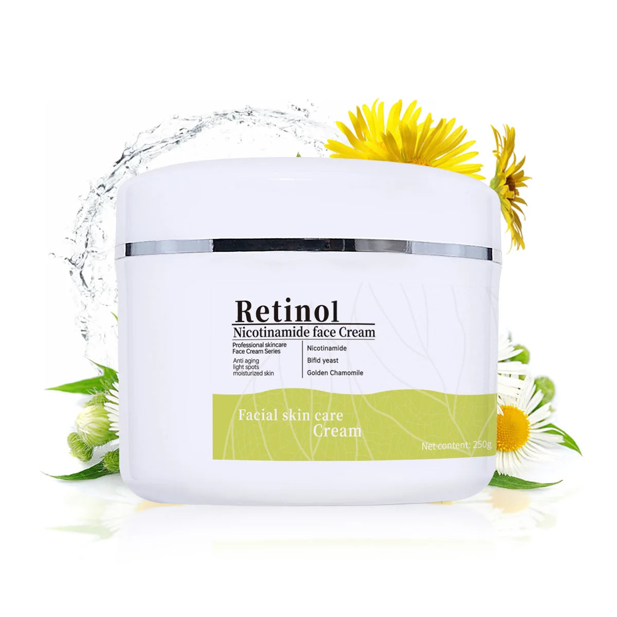 Anti-Aging Retinol  Anti Wrinkle Nicotinamide Whiten Face Cream Reduce Fine Lines Tighten and Whiten the Skin Facial Cream