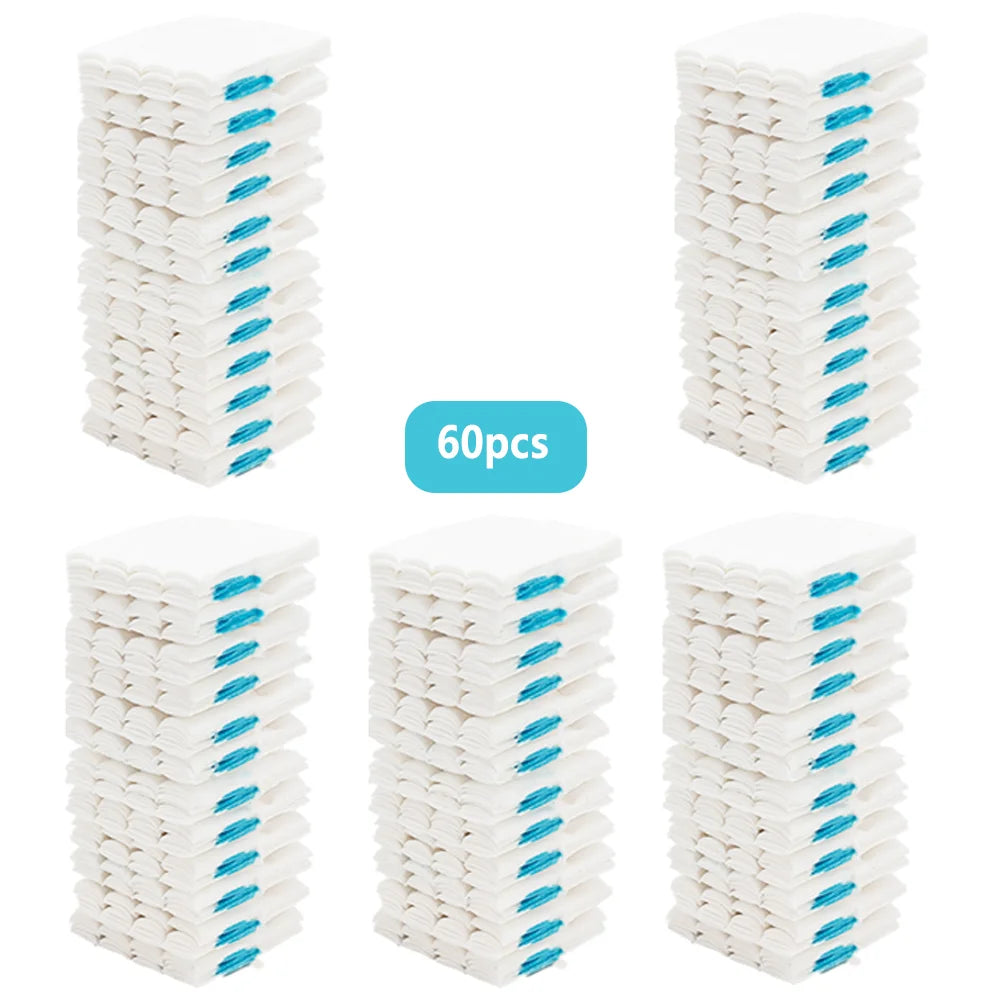 Fresh Brush Flushable Pads, Lemon Toilet Cleaner,60 CT Refill Pads,Cleaning Agent