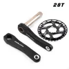 GOLDIX Children Bicycle Crankset 110mm/127mm/140mm/150mm/155mm/160mm Crank MTB Kid Crankset 28T-36T Chainring for  SRAM