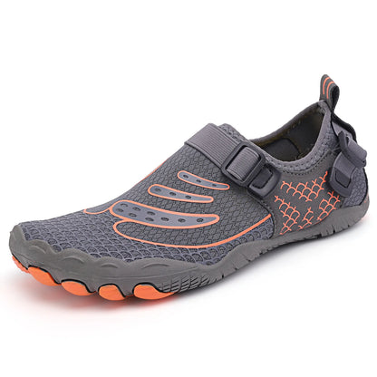 2027 NEW KJ Fly Knit Breathable Outdoor Beach Pool Walking Sports Trail Wading Water Shoes Non Slip Barefoot Running Shoes