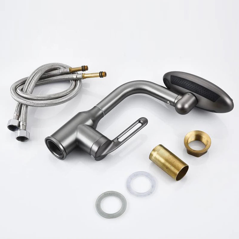 COMO Classic 304 Stainless Steel Brushed Nickel Bathroom Basin Sink Faucet Tap