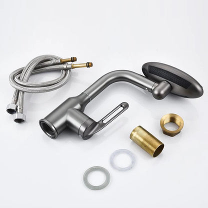 COMO Classic 304 Stainless Steel Brushed Nickel Bathroom Basin Sink Faucet Tap