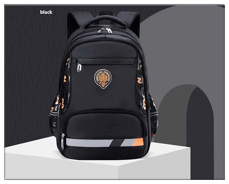 primary child school backpacks boys bookbag student luminous backpack large waterproof backpack for school teen boy schoolbag