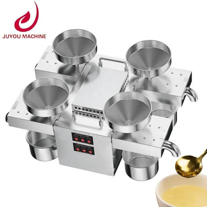 Automatic Expeller Small Oil Extractor Home Use Sesame Peanut Sunflower Oil Press Machine