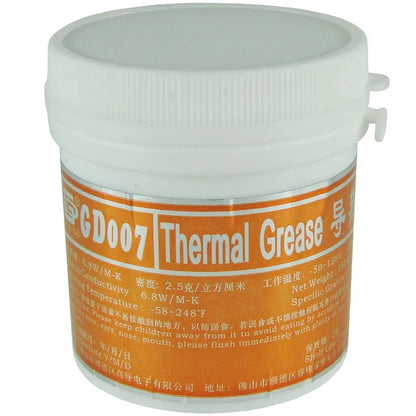 CN150 Net Weight 150 Grams Can Packaging Gray GD007 Thermal Conductive Grease Paste Plaster Heat Sink Compounds for CPU LED GPU