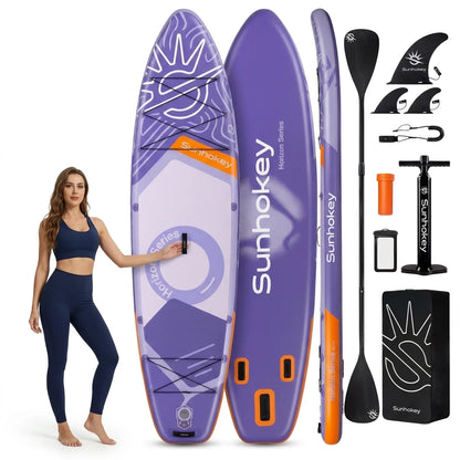EU Warehouse in Stock sup Board Free Shipping Tabla De Paddle Surf Inflatable Stand up Paddle Board Purple Surfboard for Unisex