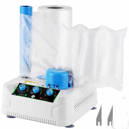 2025 New Water Motor Pump Core Juice Milk Packaging Machine for Beverages Apparel Textiles Air Cushion Bubble Roll Film Beverage