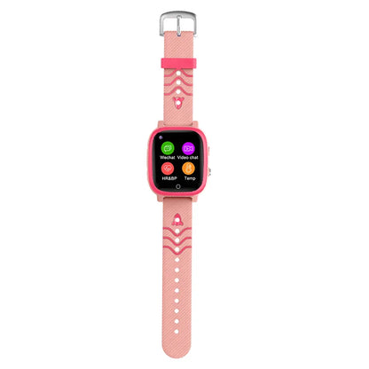 GPS Tracker 4G LTE Touch Screen Wrist Watch Bp Monitor With Temp Body Detection Support Sos Video Call T5S
