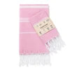 Wholesale Turkish Jacquard Cotton Rectangle Kitchen Towel Quick-Dry Embroidered Tassel Design Floral Pattern Home Bath Use