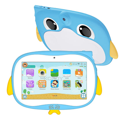2024 New Model  Android 10 7 Inch Oem Android Tablet in Stock Wifi Tablet  Educational Tablet for Children Best Gift RAM 4+64GB
