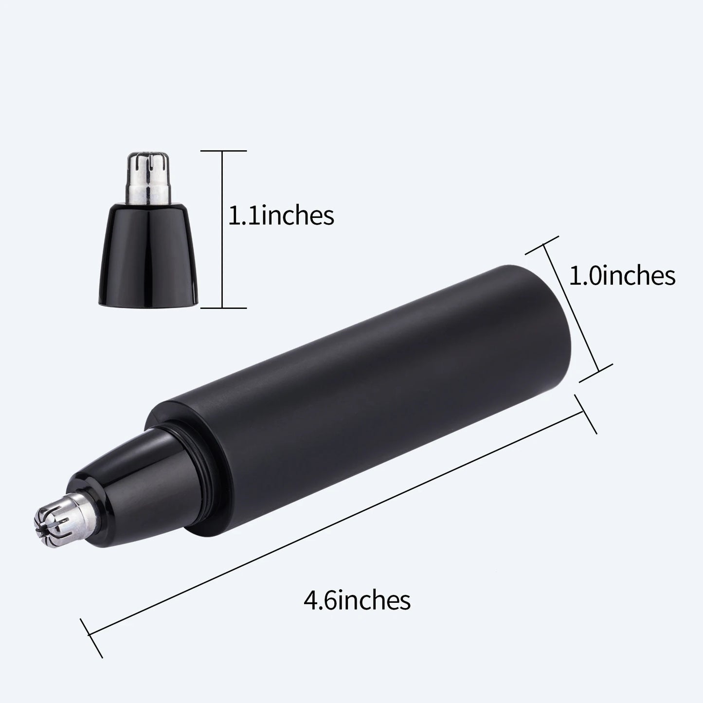 Electric Nose Hair Trimmer Men's Nose and Ear Remover USB Rechargeable Automatic Waterproof Washable Portable Nose Ear Trimmer