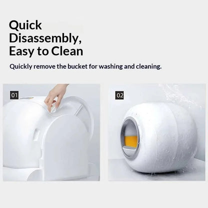 Free Shipping Within the EU Smart Cat Litter Box APP Control Full-Automatic Oversized Anti-Splash Easy Clean Sand Closed