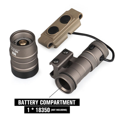 2023 New HOT Waterproof Shockproof Dustproof 1000 Lumens LED  Light Tactical Flashlight HK15-0155