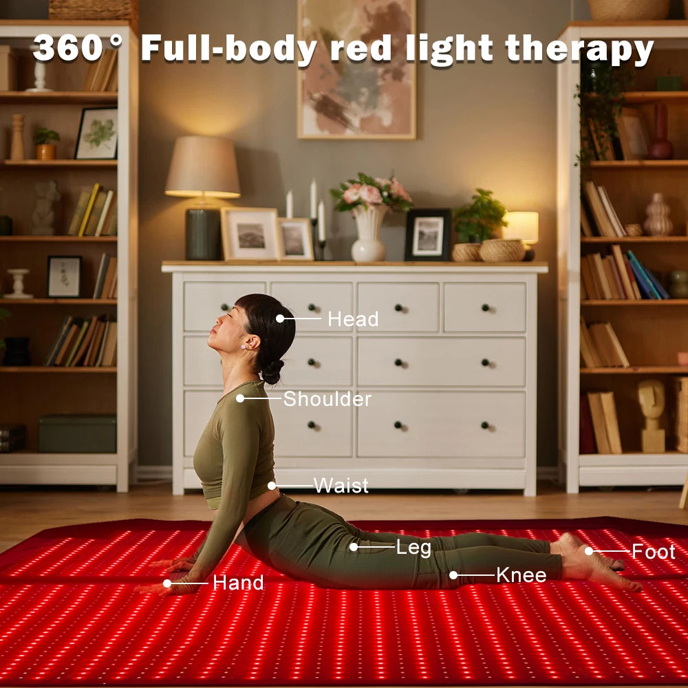 Infrared Light Therapy Cabin Sauna Sleeping Bag Full Body Pad LED Red Light Therapy Bed Equipment with Infrared Therapy